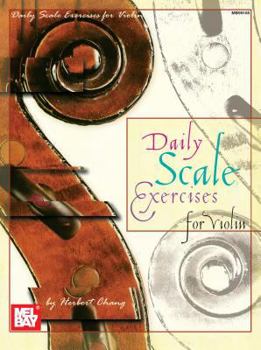 Paperback Daily Scale Exercises for Violin Book