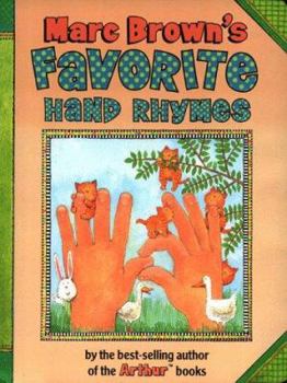 Marc Brown's Favorite Hand Rhymes - Book  of the Finger Rhymes