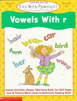 Paperback Vowels With R (Fun With Phonics) Book