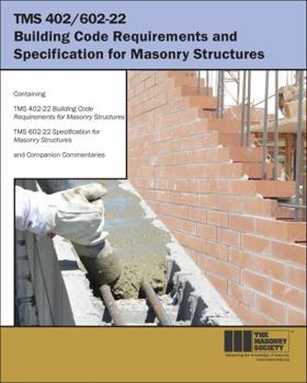 Paperback TMS 402/602-22 Building Code Requirements and Specification for Masonry Structures Book