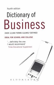 Paperback Dictionary of Business Book