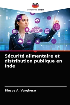 Paperback Sécurité alimentaire et distribution publique en Inde [French] Book