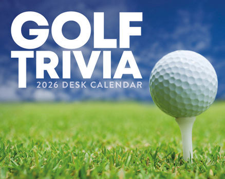 2026 Golf Trivia Box Calendar