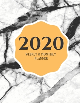 2020 Weekly & Monthly Planner: Planner And Journal Organizer 2020 | Planner Calendar 2020