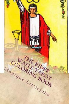 Paperback The Rider-Waite Tarot Coloring Book