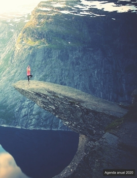 Agenda anual 2020: Agenda anual para 2020, 12 meses, agenda de 52 semanas  con tareas y metas; formato A4+; motivo: Felsvorsprung (Spanish Edition)