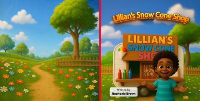 Paperback Lillian's Snow Cone Shop Book