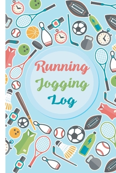 Paperback Running log book: Jogging Diary, Runners Training Log, Track Distance, Time, Speed, Weather, Calories & Heart Rate Book