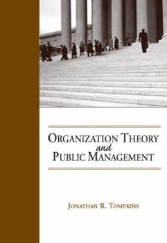 Paperback Organization Theory and Public Management Book