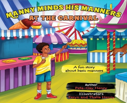 Hardcover Manny Minds His Manners At The Carnival Book