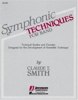 Sheet music Symphonic Techniques - Flute Book