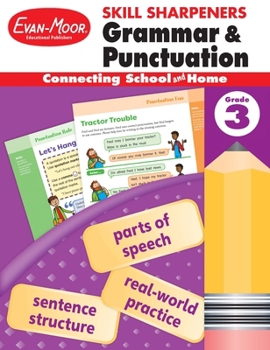 Paperback Skill Sharpeners: Grammar & Punctuation, Grade 3 Workbook Book