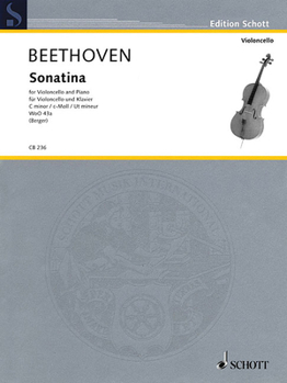 Paperback Ludwig van Beethoven - Sonatina, WoO 43a: Cello and Piano Book