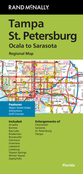 Loose Leaf Rand McNally Folded Map: Tampa and St. Petersburg Regional Map Book