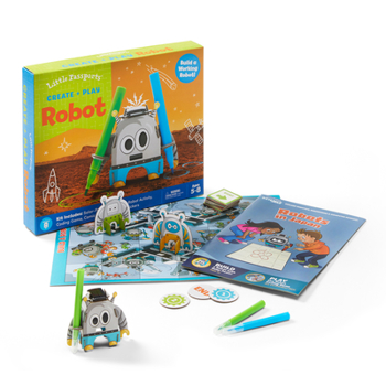 Misc. Little Passports: Create + Play: Robot Book