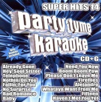 Music - CD Party Tyme Karaoke - Super Hits 14 (16-song CD+G) Book