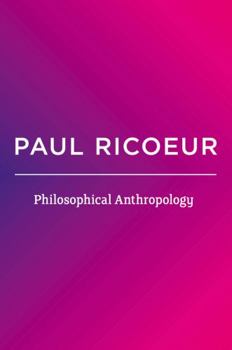 Hardcover Philosophical Anthropology Book