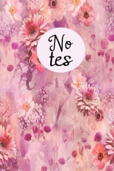 Paperback Notes: Bullet Journal / Ideenbuch / Skizzenbuch mit Blumen Soft Cover [German] Book