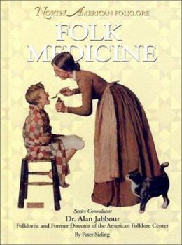 Library Binding Folk Medicine Book