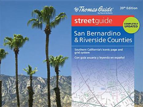 Paperback Thomas Guide San Bernardino/Rside CA Book