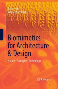 Paperback Biomimetics for Architecture & Design: Nature - Analogies - Technology Book