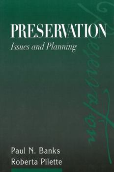 Paperback Preservation: Issues and Planning Book