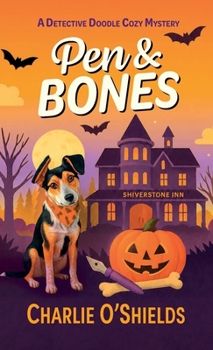 Paperback Pen & Bones : A Detective Doodle Cozy Mystery Book