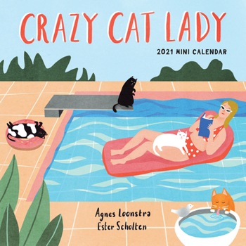 Calendar Crazy Cat Lady Mini Wall Calendar 2021 Book