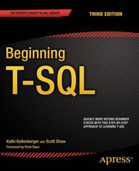 Paperback Beginning T-SQL Book