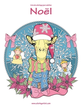 Paperback Livre de coloriage pour adultes Noël 1 [French] Book