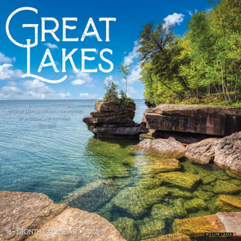 Calendar Great Lakes 2025 12 X 12 Wall Calendar Book