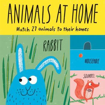 Game Animals at Home: Match 27 Animals to Their Homes Book