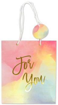 Hardcover DLX Gift Bag Watercolor Sunset Book