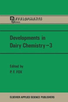 Paperback Developments in Dairy Chemistry--3: Lactose and Minor Constituents Book