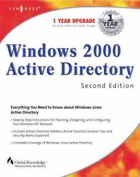 Paperback Windows 2000 Active Directory Book