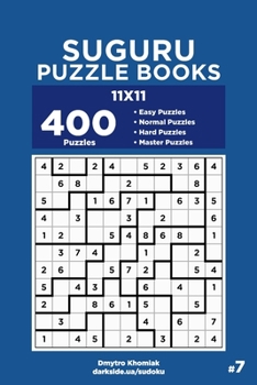 Paperback Suguru Puzzle Books - 400 Easy to Master Puzzles 11x11 (Volume 7) Book