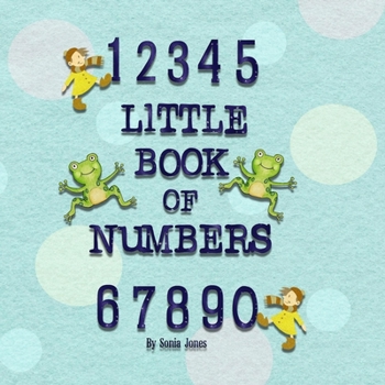 Paperback 123 little book of numbers Book