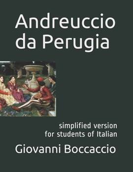 Paperback Andreuccio da Perugia: simplified version for students of Italian language [Italian] Book