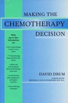 Hardcover Making the Chemotherapy Decision Book