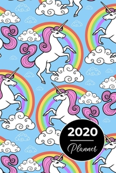 Paperback Weekly Planner 2020: Weekly/Monthly Day Planner (January 2020 - December 2020) 9" x 6" Organizer Book PLN8 Book