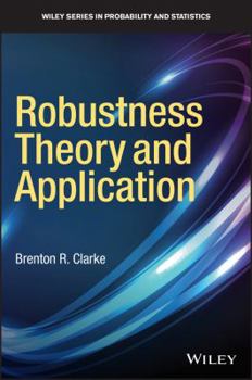 Hardcover Robustness Theory and Application Book