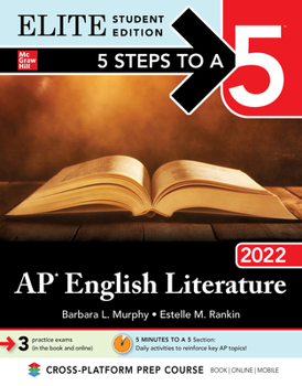 Paperback 5 Steps to a 5: AP English Literature 2022 Elite Student Edition Book