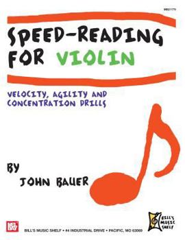 Paperback Speed-Reading for Violin Book