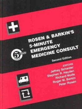 Hardcover Rosen and Barkin's 5-Minute Emergency Medicine Consult Book