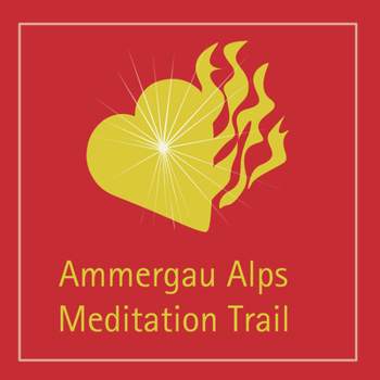 Paperback Ammergau Alps Meditation Trail Book