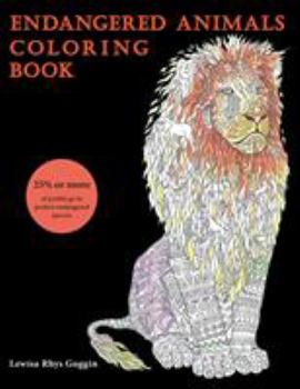 Paperback Endangered Animals Coloring Book