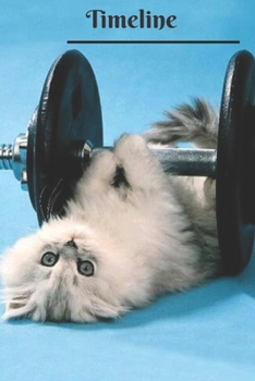 Paperback Timeline: 3D School Timetable With To-Do List: Weekly School/Course Planner - 120 pages - Homework, to-do list, School Timetable Book