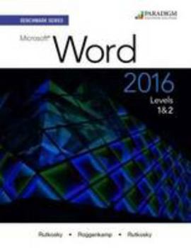Paperback Benchmark Word 2016 Level 1 and Level 2 Text Book