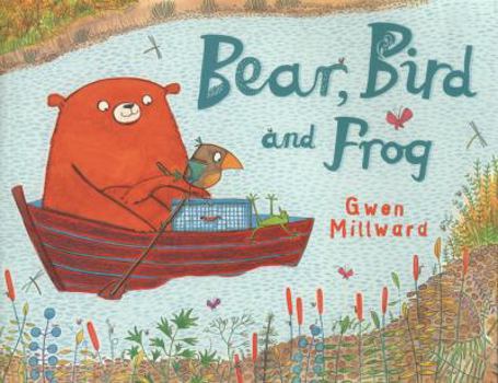 Paperback Bear, Bird and Frog Book