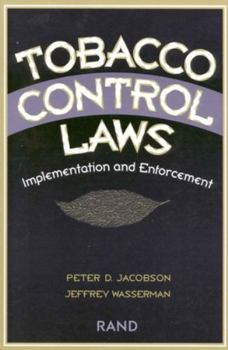 Paperback Tobacco Control Laws: Implementation and Enforcement Book